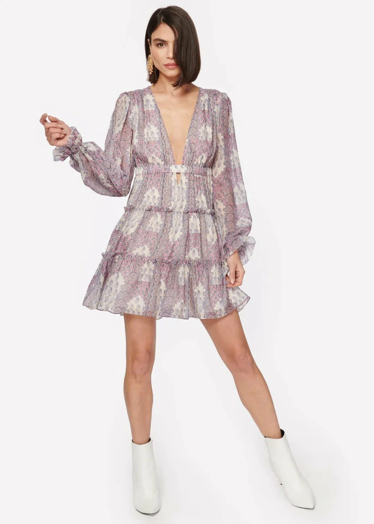 Cami NYC - Venezia Dress - Patchwork Paisley