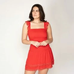 Accessories Peixoto - Mariel Top - Red Sangria