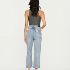 Blue Revival - Plaid Patchwork Jean - Dallas Pants