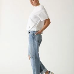 Electric & Rose - Royce Tee Distressed - Cloud