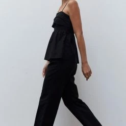 Olive & Bette's Olive And Bette's - Vanessa Pleated Trouser - Black Accessories