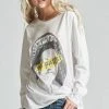 Recycled Karma - Sex Pistols God Save The Queen Long Sleeve Tee- White Accessories