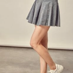 Olive & Bette's Olive And Bette's - Corduroy Skirt - Charcoal