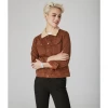Olive & Bette's Olive And Bette's - Gabriella Classic Denim Jacket - Dark Camel Jackets