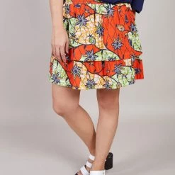 Skirts Warm - Jam Skirt - Red Multi