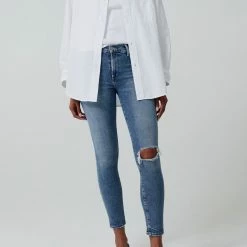 Pants Citizens Of Humanity - Rocket Ankle Mid Rise - Surf Spray