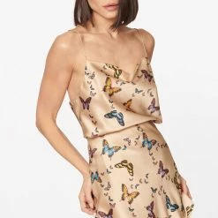 Skirts Cami NYC - Aviva Mini Skirt - Butterfly Effect