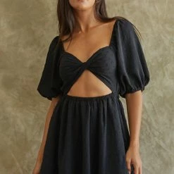 By Together Dresses Olive And Bette's - Sorcha Dress - Black