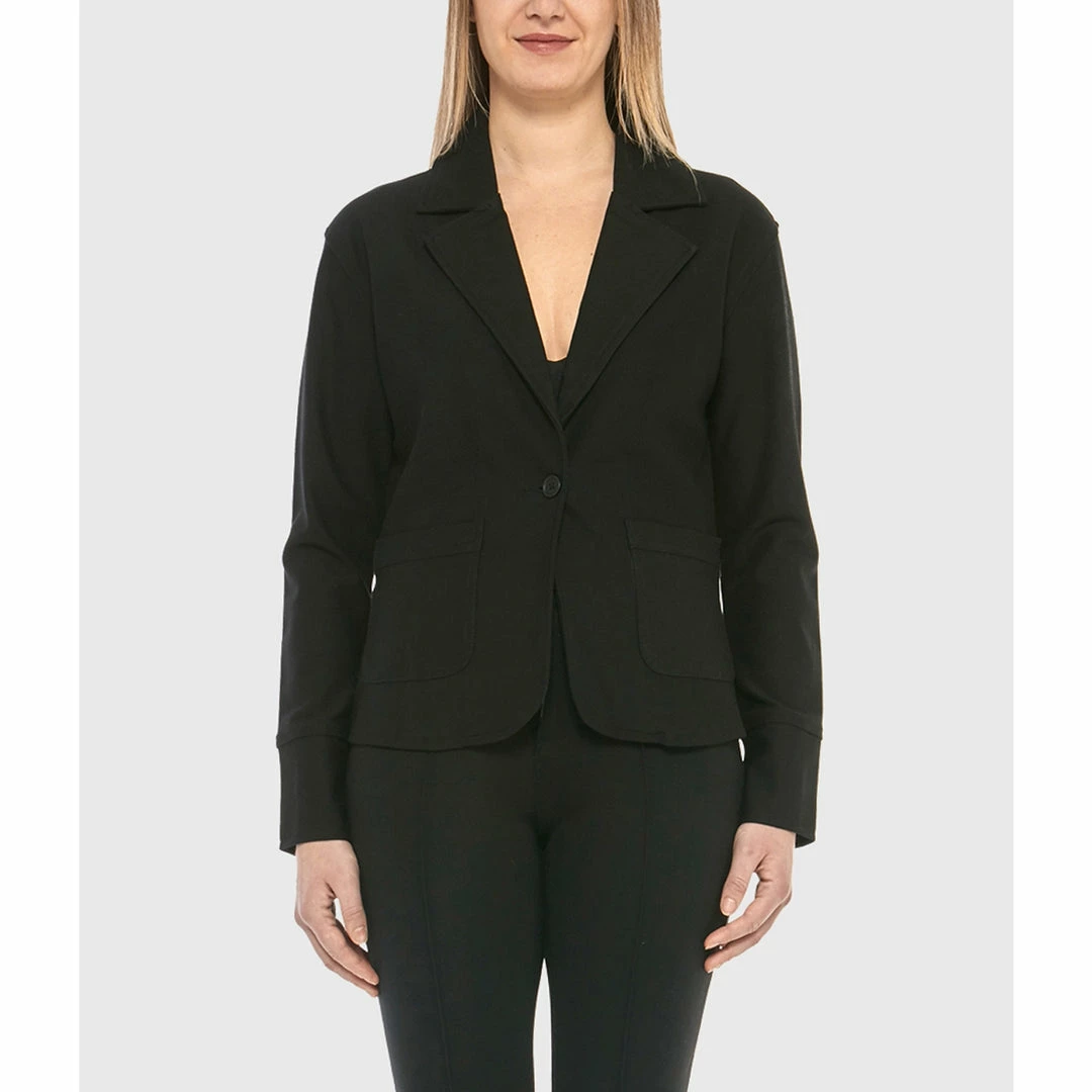 Olive & Bette's Olive And Bette's - Ponte Blazer - Black