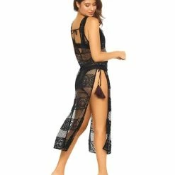 PQ Swim - Joy Lace Cover Up - Midnight Intimates